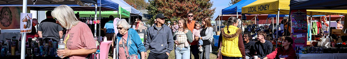 Downtown Pea Ridge Arkansas top banner