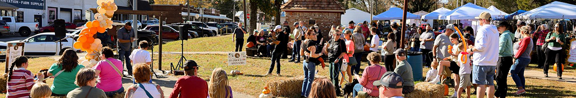 Downtown Pea Ridge Arkansas top banner