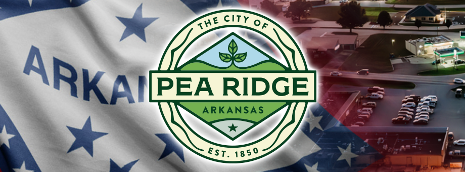 City of Pea Ridge Arkansas Banner