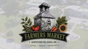 Downtown Pea Ridge Farmers Market graphic